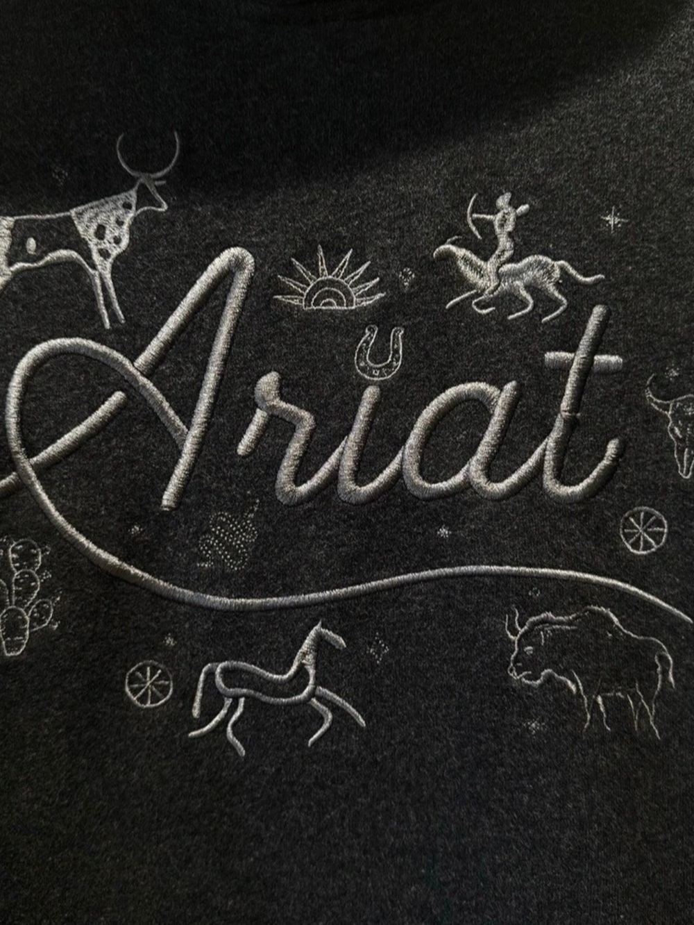 Ariat Pullover Hoodie in Grey XXL Like New